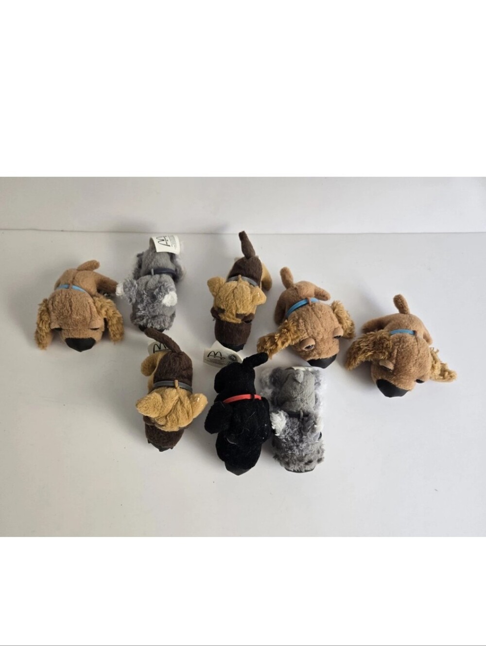 McDonalds The Dog Mini Plush Stuffed Animal Lot